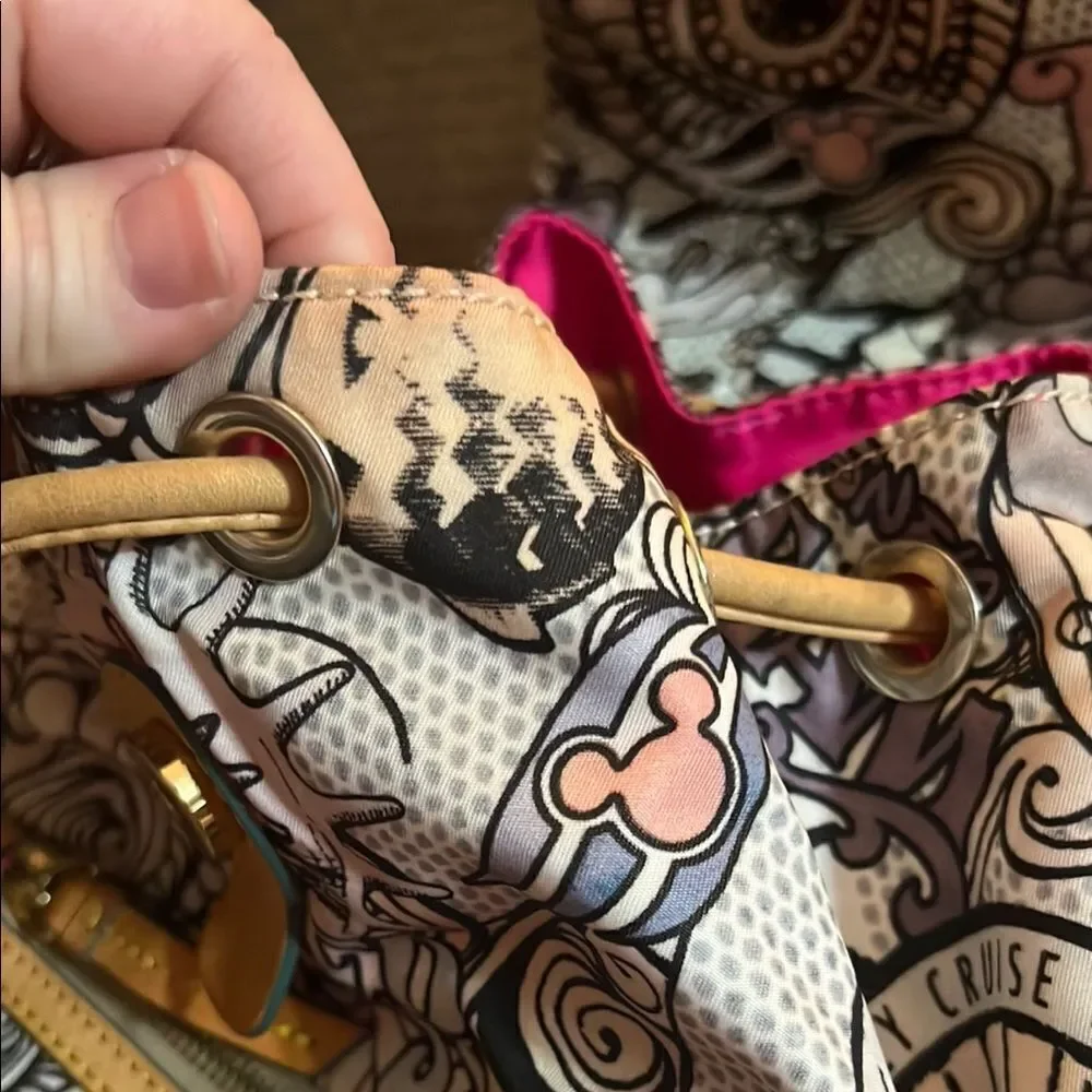 Dooney & Bourke Disney Cruise Line 2015 Fantasy Inaugural Sailing Nylon Backpack